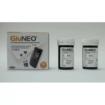 Тест смужки для глюкометра Gluneo Infopia 50 штук